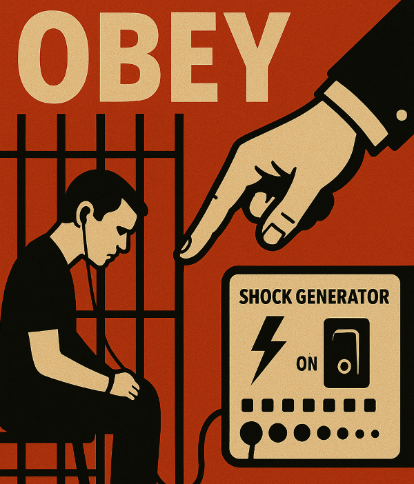 Obedience in the Age of Automation: Authority isn’t always a person—it’s often a system. When compliance becomes routine, conscience must become intentional [Image: Copilot]