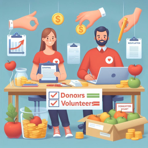 Mastering marketing fundamentals is essential for inspiring and engaging both donors and volunteers to champion the mission of non-profit organizations [Image: Copilot]